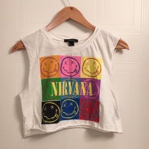 Nirvana crop top
